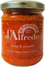 d´Alfredo Antipasti Di Forti - Dolce & Piccante mit Olivenöl 190 g